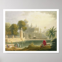 View of Sassoor in the Deccan, from Volume II of ' Posters