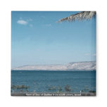 View of Sea of Galilee from south shore, Israel magnets