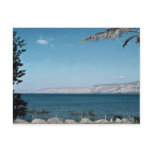 View of Sea of Galilee from south shore, Israel Postcards