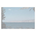View of Sea of Galilee from south shore, Israel Stationery Design
