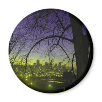 View of Seattle at dawn magnets by durhsp1 View of Seattle at dawn magnets