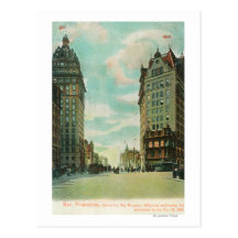 View of Skyscrapers that Survived 1906 Post Cards