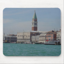 View of St. Mark's Square from Grand Canale, Venic mousepads