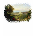 View of Terracina and Monte Circeo, 1833 t-shirts