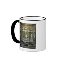 View of the altar with the Ecstasy of St. Coffee Mugs