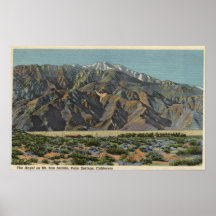 View of The Angel on Mt. San Jacinto Print
