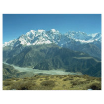 View of the Annapurna Himal from the base of Dhaul Personalized Flyer