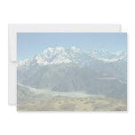 View of the Annapurna Himal from the base of Dhaul Custom Invitation