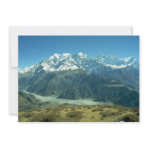 View of the Annapurna Himal from the base of Dhaul Personalized Announcement