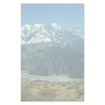 View of the Annapurna Himal from the base of Dhaul Custom Stationery