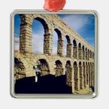 View of the aqueduct christmas tree ornament