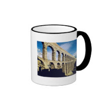 View of the aqueduct coffee mug