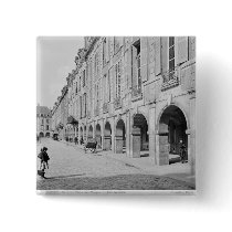 View of the arcade of Place des Vosges Pinback Buttons