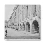 View of the arcade of Place des Vosges magnets