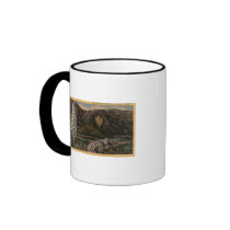 View of the Arrowhead - San Bernardino Mts., CA Coffee Mugs