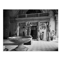 View of the Caryatids Tribune Postcards