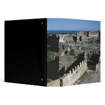 View of the castle, 8th-12th century vinyl binders