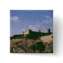 View of the castle pinback button