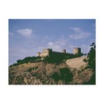 View of the castle post card