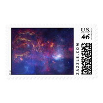 View of the Center of the Milky Way Galaxy Stamp