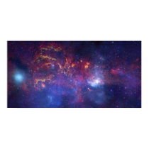 View of the Center of the Milky Way Galaxy posters