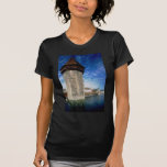 View of the Chapel Bridge in Lucerne, Switzerland Tshirts