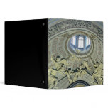 View of the cupola with angel musicians binders