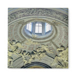 View of the cupola with angel musicians magnets