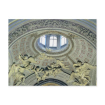 View of the cupola with angel musicians postcard