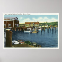 View of the Docks Poster