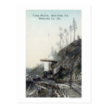 View of the Flying Maching, South ForkElk, CA Post Cards