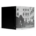View of the Inside of Newgate, 1809 3 Ring Binder