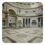 View of the interior stickers