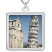View of the Leaning Tower Custom Necklace