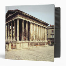 View of the Maison Carree, c.19 BC Binders