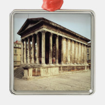 View of the Maison Carree, c.19 BC Ornaments