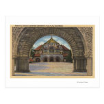 View of the Memorial Church, Stanford U. Postcard