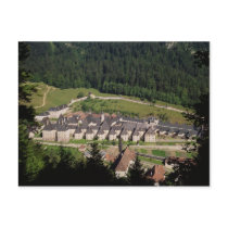 View of the monastery complex postcards