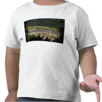 View of the monastery complex shirts