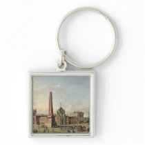 View of the Old Market Key Chain