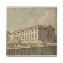 View of the Opera House in Berlin, 1773 Refrigerator Magnet