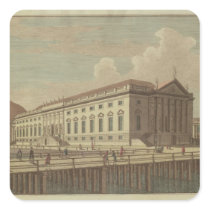 View of the Opera House in Berlin, 1773 Sticker