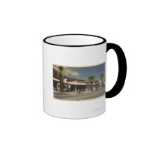 View of the Palm Springs Hotel Mugs