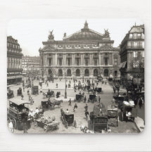 View of the Paris Opera House, 1890-99 Mouse Pads