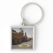 View of the piazza key chain