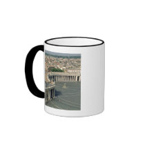 View of the piazza mug