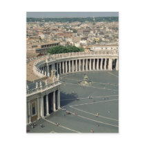 View of the piazza post card