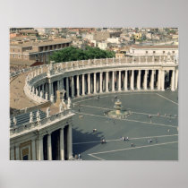 View of the piazza posters