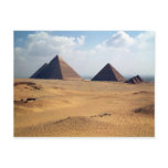View of the Pyramids of Cheops postcards