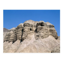 View of the Qumran Caves Post Card